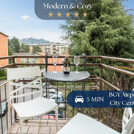 Paradise - Comfort & View - Great Location Bergamo